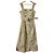 Autre Marque And Couture Autumn Flower Kleid Beige