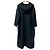 Autre Marque Abrigo PONCHO CON CAPUCHA CON BOTÓN DE PRESIÓN THE RERACS Negro - vista 4
