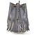 Autre Marque Borsa a tracolla bucket con frange Carnival J&M Davidson Marrone - vista 4