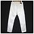 Autre Marque Pantalones de denim stretch con reparaciones ENTRE AMIS Blanco - vista 2