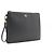 Gucci Clutch con tracolla in pelle Nero - vista 3