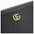 Gucci Clutch con tracolla in pelle Nero - vista 4