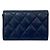 Chanel Kartenetui aus Navy Caviar Leder Blau - Ansicht 3