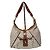 Céline Celine Vintage Macadam Hobo Schultertasche Beige/Braun