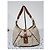 Céline Celine Vintage Macadam Hobo Schultertasche Beige/Braun - Ansicht 13