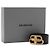 Balenciaga Bracciale da donna con cinturino in pelle e logo BB nero - vista 5