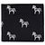 Thom Browne Black Leather Zebra Print Billfold Wallet - view 2