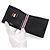 Thom Browne Black Leather Zebra Print Billfold Wallet - view 5
