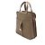 Hermès Borsa Tote Halzan Etoupe Clément Hardware con borsa a tracolla e borsa a spalla Marrone - vista 2