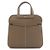 Hermès Borsa Tote Halzan Etoupe Clément Hardware con borsa a tracolla e borsa a spalla Marrone - vista 4