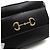 Horsebit 1955 Gucci Piccola borsa a tracolla e a flap in pelle nera con morsetto - vista 9
