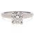 Cartier Platin Solitär Diamant Ehering Größe Silber