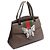 Gucci Borsa Tote e Borsa a Spalla a Tracolla in Pelle Marrone con Farfalla di Cristallo e Manico Superiore - vista 3