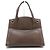 Gucci Borsa Tote e Borsa a Spalla a Tracolla in Pelle Marrone con Farfalla di Cristallo e Manico Superiore - vista 5
