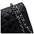 Chanel Borsa a tracolla Black Caviar Classic Medium con catena argentata Nero - vista 6