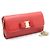 Salvatore Ferragamo Mini clutch rossa con fiocco e borsa a tracolla con catena dorata - vista 3