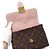 Louis Vuitton Borsa Tote Monogram Rocky BB Rosa - vista 6