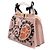 Fendi Borsa Tote Medium SEE YOU in PVC macramé rosa Peekaboo - vista 2