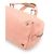 Chanel Borsa Tote e Borsa a Spalla in Caviar Soft Rosa con Cuciture CC Argentate - vista 7