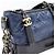 Chanel Borsa a tracolla piccola Gabrielle Hobo con catena e crossbody Blu - vista 5
