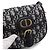 Dior Piccola borsa a tracolla e crossbody Bobby da donna in jacquard obliquo blu - vista 11