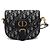 Dior Piccola borsa a tracolla e crossbody Bobby da donna in jacquard obliquo blu - vista 2