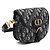 Dior Piccola borsa a tracolla e crossbody Bobby da donna in jacquard obliquo blu - vista 4