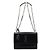 Saint Laurent Medium Sunset Monogram Black Schultertasche mit silberner Kette