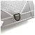 Borsa a tracolla e crossbody Diorama Silver Metallic Chain - vista 10