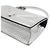 Borsa a tracolla e crossbody Diorama Silver Metallic Chain - vista 9