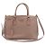 Prada Saffiano Lux Pink Double Zip Tote Bag