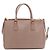 Prada Saffiano Lux Pink Double Zip Tote Bag - vista 4