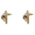Chanel Orecchini Round CC Gold D'oro  - vista 2