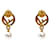 Fendi Orecchini Pearl Drop Is Gold D'oro