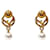 Fendi Orecchini Pearl Drop Is Gold D'oro - vista 3