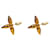 Louis Vuitton Pendientes Louisette Dorado  - vista 3