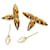 Louis Vuitton Pendientes Louisette Dorado  - vista 4