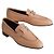 Hermès Mocassini da donna Beige Pellino Marrone - vista 2