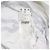 Louis Vuitton Vestido corto de manga corta en algodón blanco con estampado de cadena - vista 7