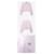 Prada Gebrauchtes Jersey-Poloshirt Rosa Pink  - Ansicht 2