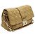 Dior Borsa a tracolla con patta in agnello beige con finiture dorate Marrone - vista 3