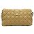 Dior Borsa a tracolla con patta in agnello beige con finiture dorate Marrone - vista 4