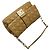 Dior Borsa a tracolla con patta in agnello beige con finiture dorate Marrone - vista 5
