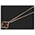 Van Cleef & Arpels Rose Gold Carnelian Sweet Alhambra Necklace Pink  - view 2
