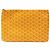 Goyard Clutch Sena MM Amarelo