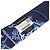 Hermès Ex-Libris Forever Twilly Halstuch mit Lederbesatz Blau - Ansicht 4