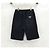Gucci Pantaloncini con logo ricamato blu navy - vista 2