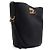 Salvatore Ferragamo Borsa a secchiello Studio in pelle granulata nera, borsa a tracolla Nero - vista 3