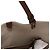 Gucci Borsa shopper a tracolla con bordi in pelle marrone - vista 7