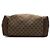 Gucci Borsa shopper a tracolla con bordi in pelle marrone - vista 8